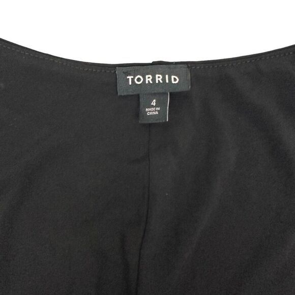 Torrid Black Studio Knit Bodycon Dress size 4 - Picture 4 of 8